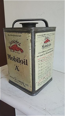 MOBIL OIL "A" CAN - click to enlarge