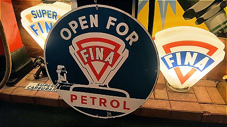 FINA PETROL  - click to enlarge