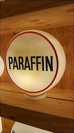 MOBILGAS PARAFFIN GLOBE - click to enlarge