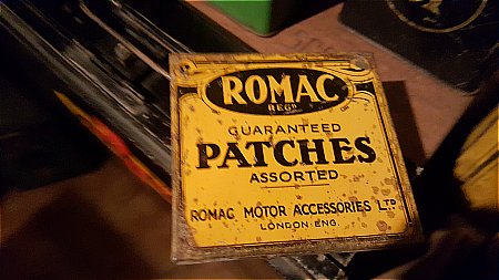 ROMAC MINI PATCH TIN. - click to enlarge