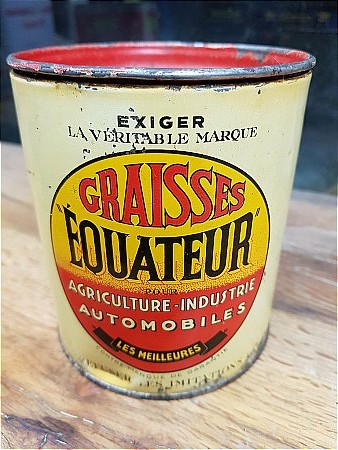 FRENCH GREASE TIN - click to enlarge