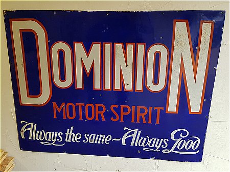 DOMINION MOTOR SPIRIT - click to enlarge