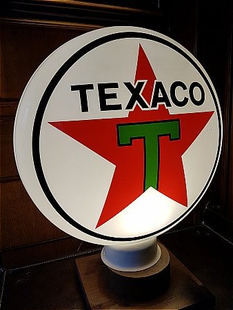 TEXACO PLASTIC GLOBE - click to enlarge