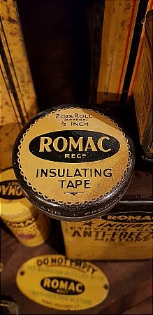 ROMAC TAPE TIN - click to enlarge