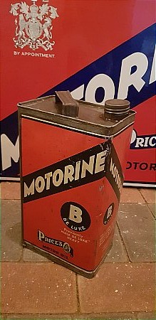 PRICES MOTORINE B GALLON CAN - click to enlarge