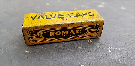 ROMAC VALVE CAPS - click to enlarge