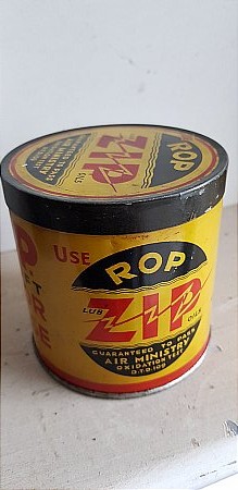 R.O.P. ZIP GREASE TIN - click to enlarge