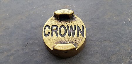 CROWN PETROL TWO GALLON CAN CAP. - click to enlarge