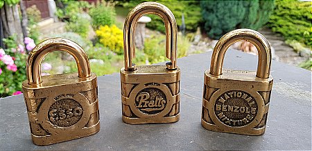 PETROL PUMP PADLOCKS - click to enlarge