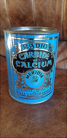 RADIO CARBIDE TIN. - click to enlarge