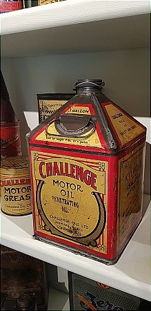 CHALLENGE GALLON OIL CAN - click to enlarge