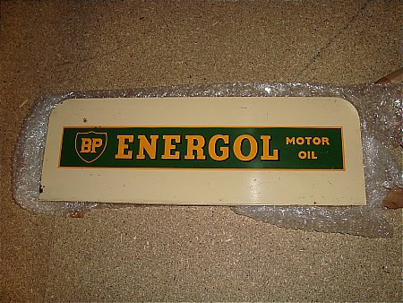 bp energol oil bottle rack sign - click to enlarge