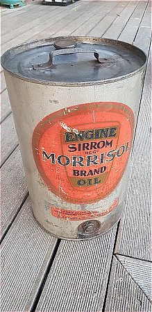 MORRISOL 5 GALLON CAN - click to enlarge