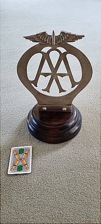 AUTOMOBILE ASSOCIATION DESK TOP EMBLEM. - click to enlarge