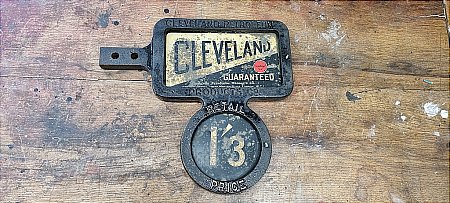 CLEVELAND PRICE HOLDER - click to enlarge