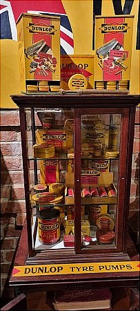 DUNLOP DISPLAY CABINET - click to enlarge