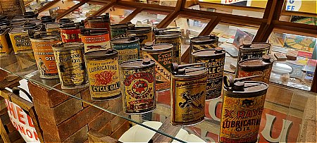 CYCLE OIL CANS - click to enlarge
