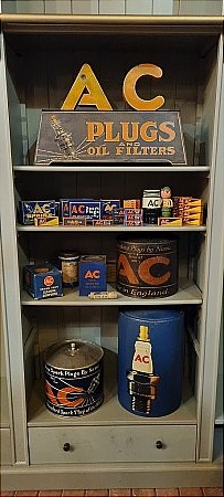 A.C. PLUGS DISPLAY CABINET - click to enlarge