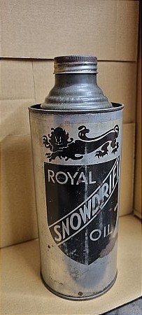 ROYAL SNOWDRIFT OIL QUART - click to enlarge