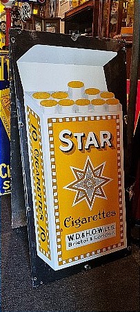 WILLS STAR CIGARETTES - click to enlarge