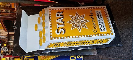 WILLS STAR CIGARETTES - click to enlarge