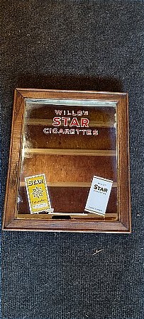 WILLS STAR CIGGY MIRROR - click to enlarge
