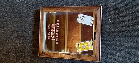 WILLS STAR CIGGY MIRROR - click to enlarge