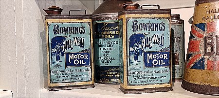BOWRINGS "ALL'S WELL" MOTOR OIL - click to enlarge