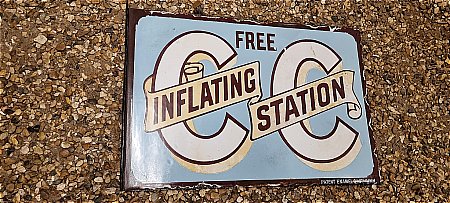 TYRE INFLATION STATION SIGN - click to enlarge