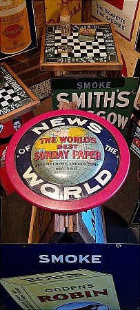NEWS OF THE WORLD PAPERS - click to enlarge