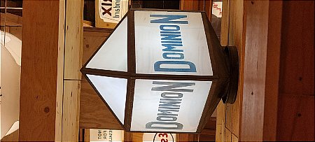 DOMINION RARE PYRAMID LANTERN GLOBE.  - click to enlarge