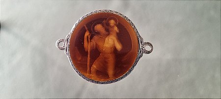 ST. CHRISTOPHER DASHBOARD PLAQUE - click to enlarge