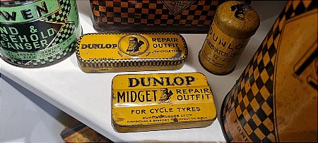 DUNLOP MIDGET REPAIR OUTFIT - click to enlarge