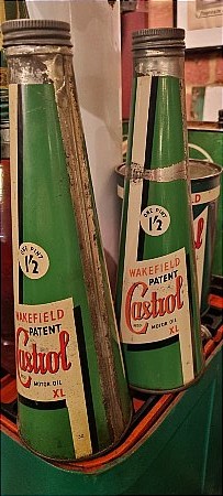 CASTROL OIL CONE - click to enlarge