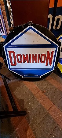 DOMINION GLOBE SIGN - click to enlarge