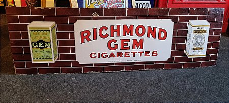 RICHMOND GEM CIGARETTES - click to enlarge