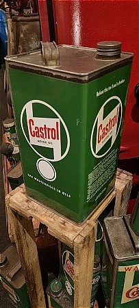 CASTROL 2 GALLON OIL CAN - click to enlarge