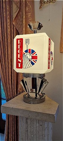 REGENT PETROL DECO CONCEPT GLOBE - click to enlarge