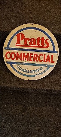 PRATTS COMMERCIAL CABINET/PUMP SIGN - click to enlarge