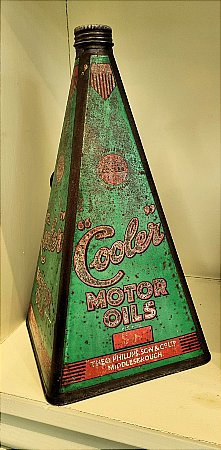 COOLER MOTOR OIL PYRAMID CAN - click to enlarge