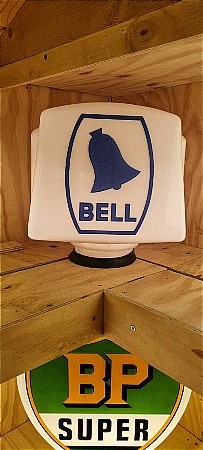 BELL PETROL GLOBE - click to enlarge